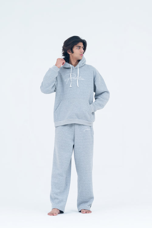 Gray Oversized Sweatsuit